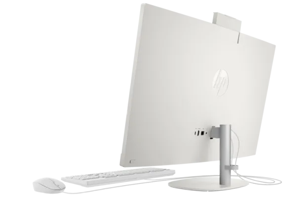 Komputer AIO HP 27-cr0903ng / B7JM9EA / AMD Ryzen 5 / 16GB / SSD 1TB / Radeon / FullHD / Win 11 / Biały