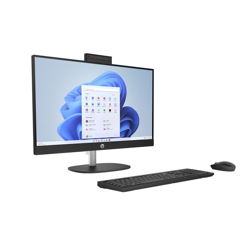 Komputer All in One 24-cr0122nh / 91D77EA / Intel i5-13 / 8GB / SSD 512 GB / Intel Xe / FullHD / Dotyk / FreeDOS / Czarny