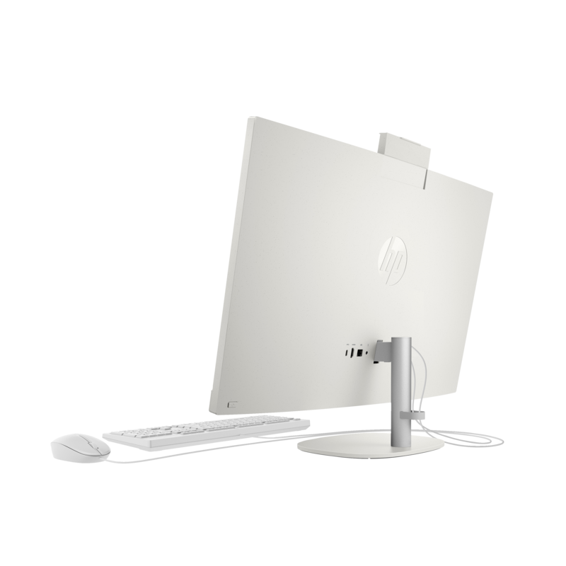Komputer All in One HP 27-cr0045nf / 9X918EA / AMD Ryzen 7 / 32GB / SSD 1TB / AMD Radeon / FullHD / Win 11 Pro / Biały