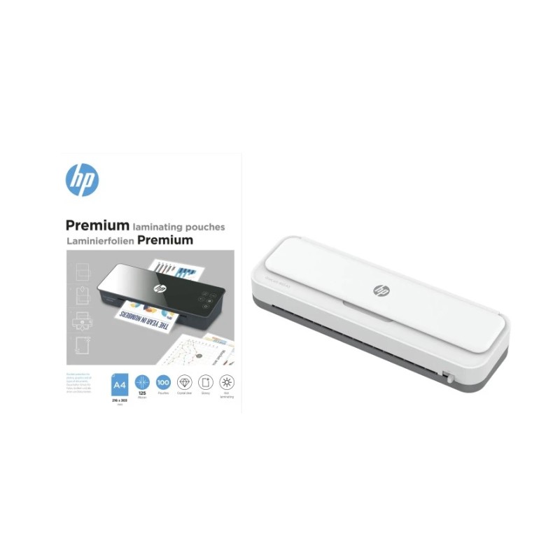 Laminator HP OneLam 400 A3 + HP Premium Folie laminacyjne A4 125 µm