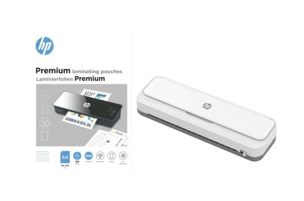 Laminator HP OneLam 400 A3 + HP Premium Folie laminacyjne A4 125 µm