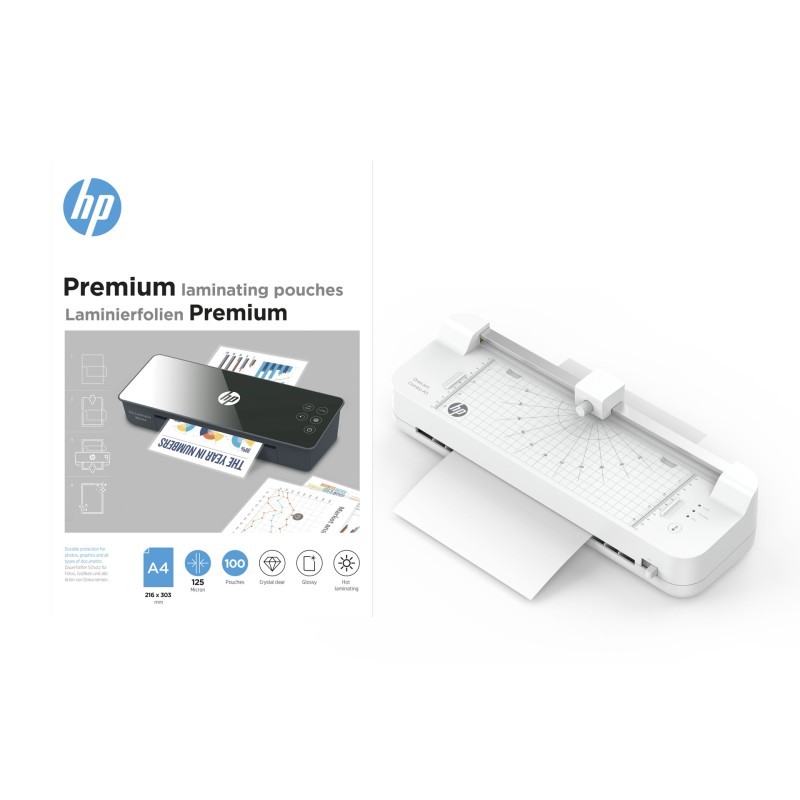 Laminator HP OneLam Combo A3 + HP Premium Folie laminacyjne A4 125 µm