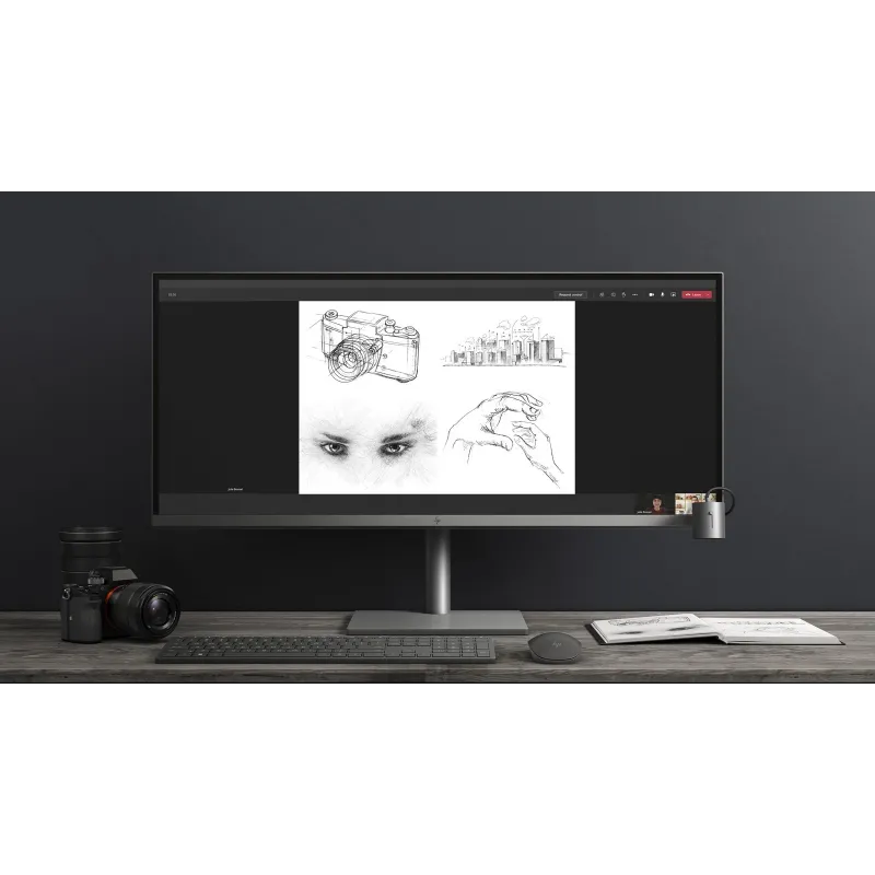 All in One HP ENVY 27-cp0000nl / 67D08EA / Intel i5-12 / 16GB / SSD 512GB / NVIDIA RTX 3050 / UHD / Win 11 Pro / Szary