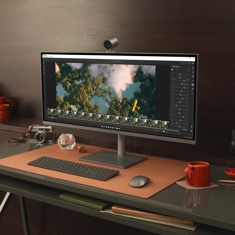 All in One HP ENVY 34-c1700ng / 6B683EA / Intel i7-12 / 32GB / SSD 1TB + SSD 512B / RTX 3060 MQ / WUHD / Win 11 Pro / Szary