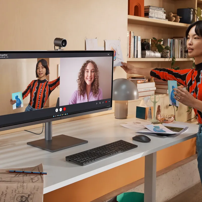 All in One HP ENVY 34-c1700ng / 6B683EA / Intel i7-12 / 32GB / SSD 1TB + SSD 512B / RTX 3060 MQ / WUHD / Win 11 Pro / Szary