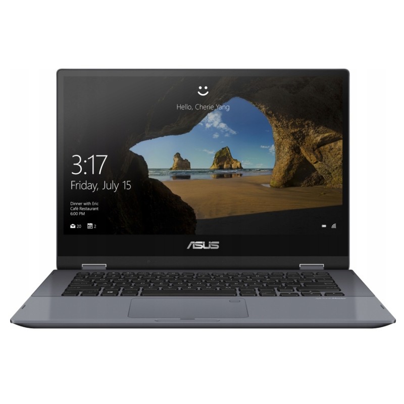 Laptop Asus VivoBook Flip 2w1 TP412FA-OS31T / Intel Core i3 / 4GB / SSD 128GB / Intel UHD / FullHD / Win 11 / Szary