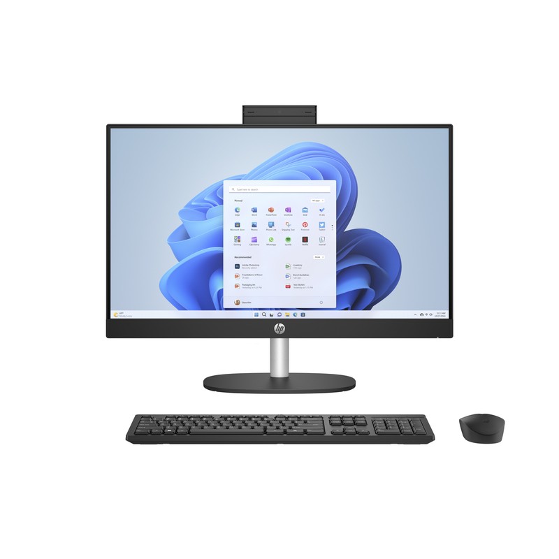 Komputer All in One 24-cr0008nx / 8F8Q3EA / Intel i5-13 / 16GB / SSD 1TB / Intel Xe / FullHD / Win 11 Pro / Czarny