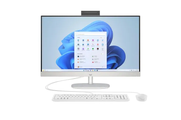 All in One HP 27-cr0022nl / 975B8EA / AMD Ryzen 3 / 8GB / SSD 512GB / AMD Radeon / FullHD / Win 11 Pro / Biały