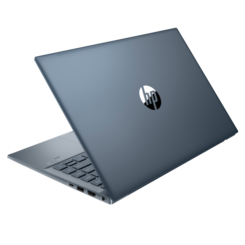 Laptop HP Pavilion 14-ec0001ur / 5D5B9EAR / AMD Ryzen 7 / 16GB / 512GB SSD / AMD Radeon / FullHD / Win 11 / Niebieski