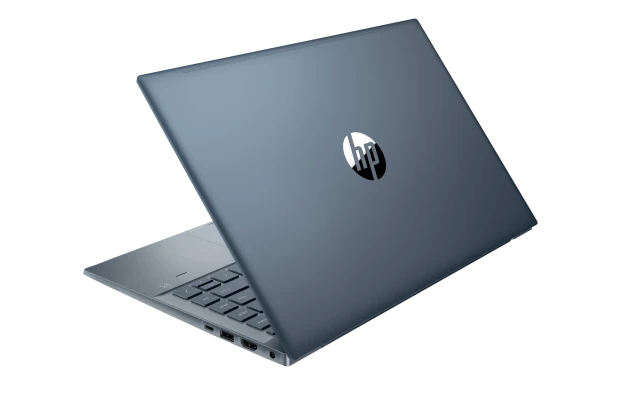 Laptop HP Pavilion 14-ec0001ur / 5D5B9EAR / AMD Ryzen 7 / 16GB / 512GB SSD / AMD Radeon / FullHD / Win 11 / Niebieski