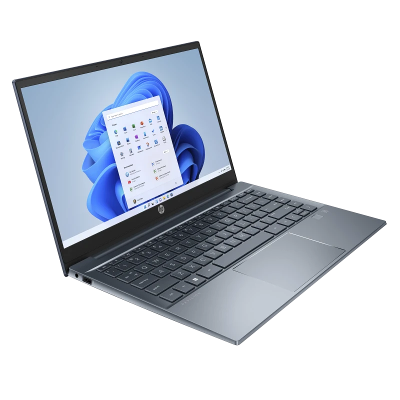 Laptop HP Pavilion 14-ec0001ur / 5D5B9EAR / AMD Ryzen 7 / 16GB / 512GB SSD / AMD Radeon / FullHD / Win 11 / Niebieski