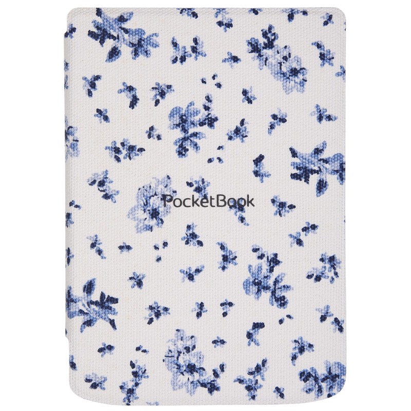 Czytnik PocketBook Verse (629) 8GB Niebieski z Etui PocketBook Shell KWIATY