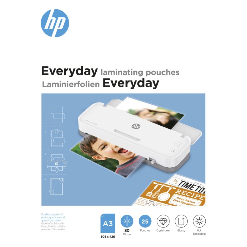 Folie laminacyjne HP Premium A3 80µm 25szt