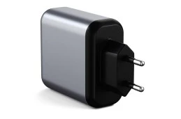 Podwójna ładowarka sieciowa Satechi 30W do telefonów tabletów USB-A USB-C