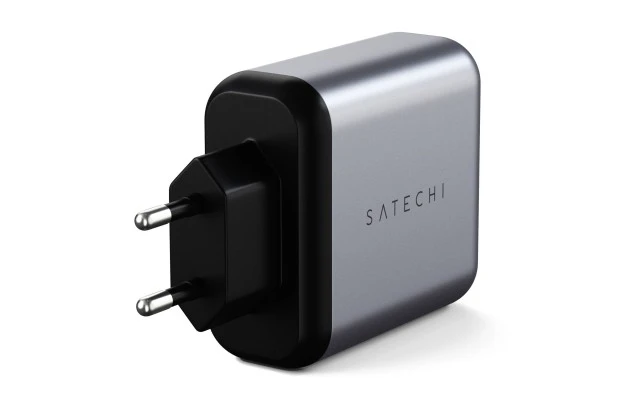 Podwójna ładowarka sieciowa Satechi 30W do telefonów tabletów USB-A USB-C
