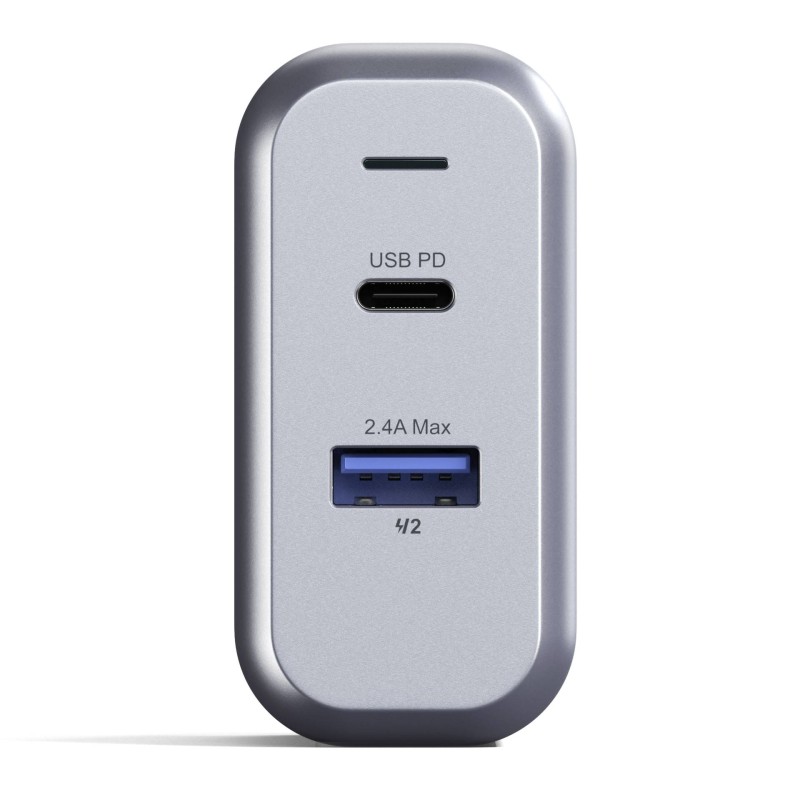 Podwójna ładowarka sieciowa Satechi 30W do telefonów tabletów USB-A USB-C