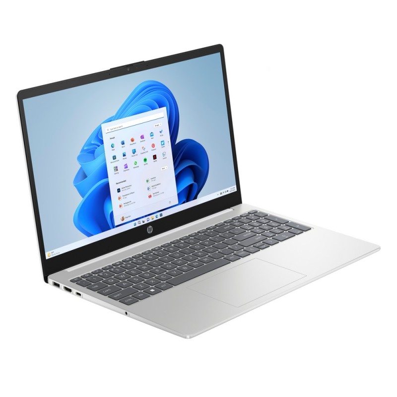 Laptop HP 15-fd0236ds / A49RHUA / Intel N200 / 8GB / SSD 512GB / Intel UHD / HD / Win 11 / Biały