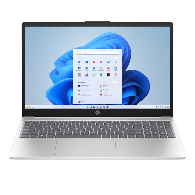 Laptop HP 15-fd0236ds / A49RHUA / Intel N200 / 16GB / SSD 512GB / Intel UHD / HD / Win 11 / Biały