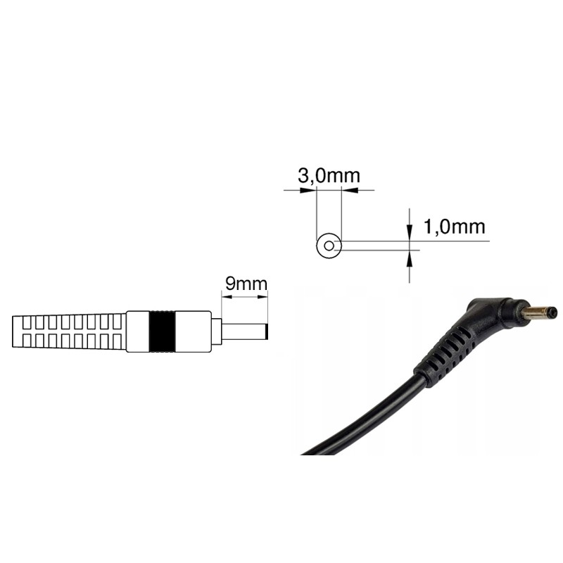 Zasilacz do laptopów ACER 65W 19V 3.42A 3.0x1.0mm (MBA1090)