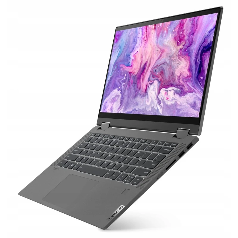 Laptop Lenovo IdeaPad Flex 5 14ALC05 / 82HU00KCUS / AMD Ryzen 3 / 8GB / SSD 256GB / AMD Radeon / FullHD / Dotyk / Win 11 / Szary