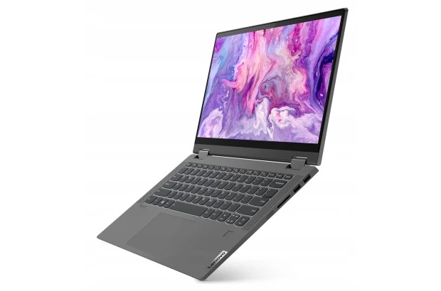 Laptop Lenovo IdeaPad Flex 5 14ALC05 / 82HU00KCUS / AMD Ryzen 3 / 8GB / SSD 256GB / AMD Radeon / FullHD / Dotyk / Win 11 / Szary