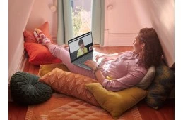 Laptop HP 17-cp3707ds / AA2Z1UA / AMD Ryzen 5 / 16GB / SSD 1TB / Radeon / HD+ / Dotyk / Win 11 Pro / Niebieski