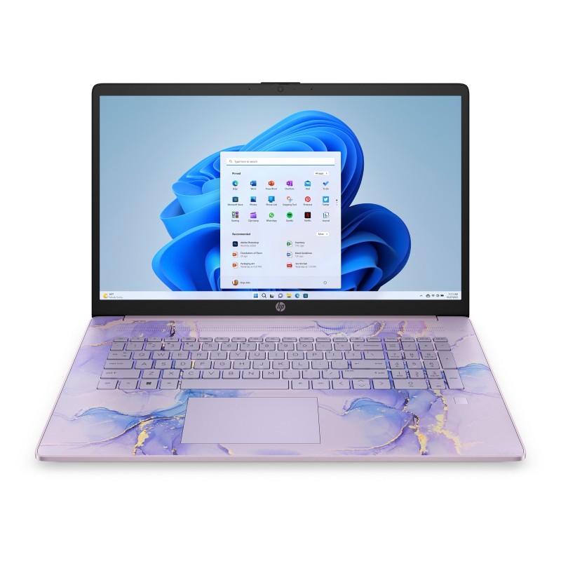Laptop HP 17-cn3123 / A57E7UA / Intel N200 / 32GB / SSD 1TB / Intel UHD / HD+ / Win 11 Pro / Fioletowy