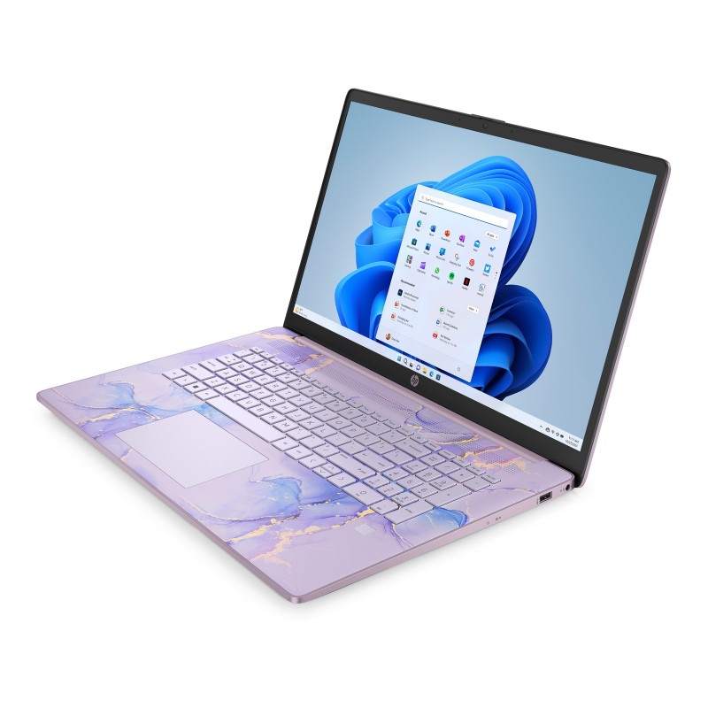 Laptop HP 17-cn3123 / A57E7UA / Intel N200 / 32GB / SSD 1TB / Intel UHD / HD+ / Win 11 Pro / Fioletowy