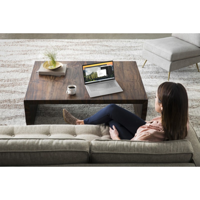 Laptop HP 17-cn3126ds / A57F0UA / Intel N200 / 32GB / SSD 1TB / Intel UHD / HD+ / Win 11 Pro / Biały