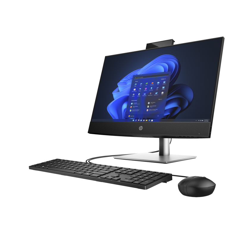 Komputer AiO HP ProOne 440 G9 / 998A6ET / Intel i5-12 / 32GB / SSD 1TB / Intel UHD / FullHD / Win 11 Pro / Czarny