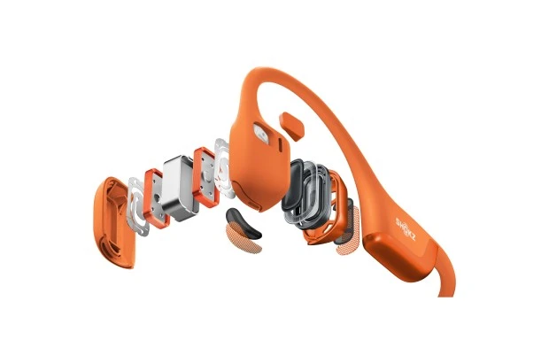Shokz OpenRun Pro 2 pomarańczowe – słuchawki z przewodnictwem kostnym