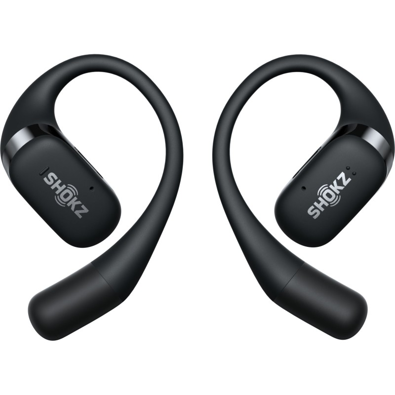 Słuchawki bezprzewodowe przewodnictwo powietrzne Shokz OpenFit czarne Black
