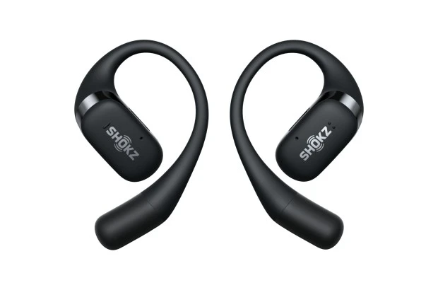 Słuchawki bezprzewodowe przewodnictwo powietrzne Shokz OpenFit czarne Black