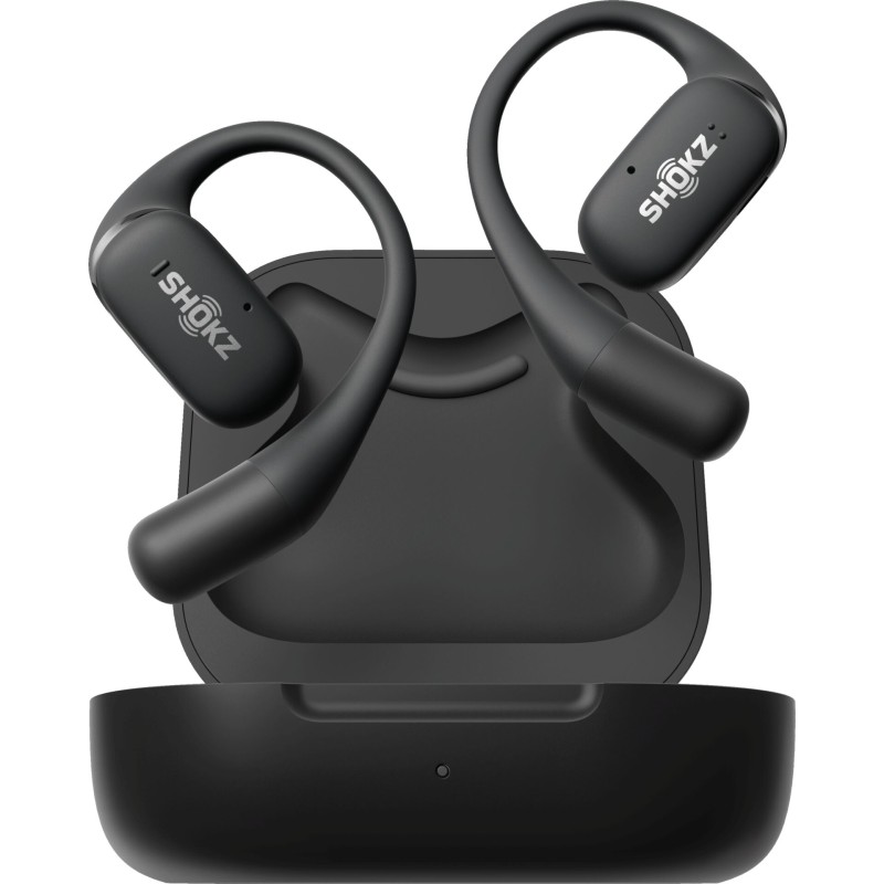 Słuchawki bezprzewodowe przewodnictwo powietrzne Shokz OpenFit czarne Black