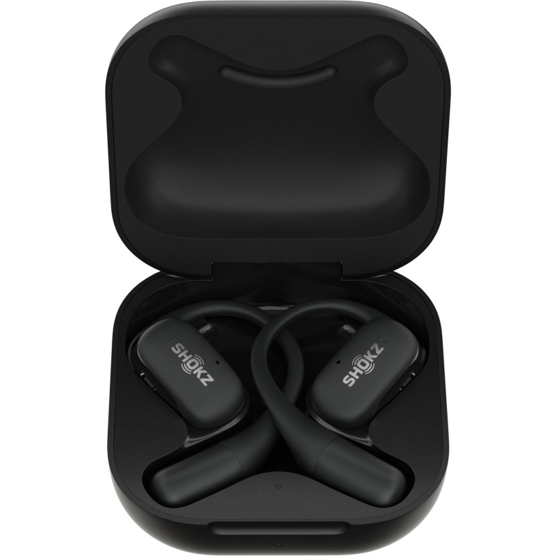 Słuchawki bezprzewodowe przewodnictwo powietrzne Shokz OpenFit czarne Black