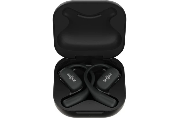 Słuchawki bezprzewodowe przewodnictwo powietrzne Shokz OpenFit czarne Black