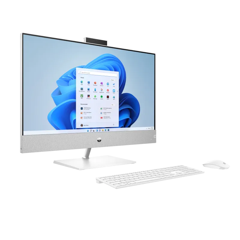 Komputer All in One 27-ca0039nf / 6K9Q1EA / AMD Ryzen 5 / 32GB / SSD 1TB / AMD Radeon / FullHD / Win 11 / Biały