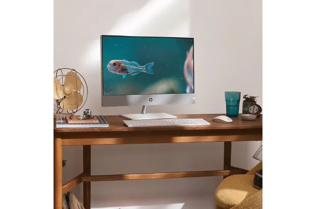 Komputer All in One 27-ca0039nf / 6K9Q1EA / AMD Ryzen 5 / 32GB / SSD 1TB / AMD Radeon / FullHD / Win 11 / Biały