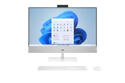 Komputer All in One HP Pavilion 27-ca2073ns / 944C6EA / Intel i5-13 / 16GB / SSD 1TB / NVIDIA RTX 3050 / FullHD / Win 11 / Biały