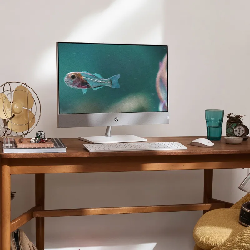 Komputer All in One HP 27-ca2063ns / 8Z467EA / Intel i7-13 / 32GB / SSD 1TB / Nvidia RTX 3050 / FullHD / Win 11 / Biały