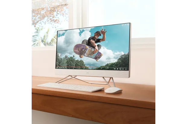 Komputer All in One HP 24-cb1005ns / 6K6P3EA / Intel i3 / 16GB / SSD 1TB / Intel UHD / FullHD / Win 11 Pro / Biały