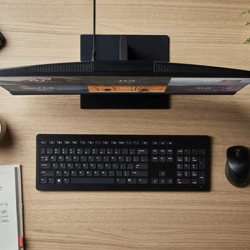 Komputer All in One HP ProOne 440 G9 / 884H1EA / Intel i3-13 / 8GB / SSD 256GB / Intel UHD / FullHD / Win 11 Pro / Czarny