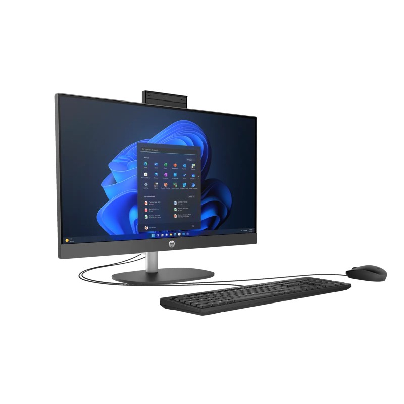 Komputer All in One HP ProOne 240 G10 / 8T2W5ES / Intel i5-13 / 16GB / SSD 512GB / Intel Xe / FullHD / FreeDos / Czarny