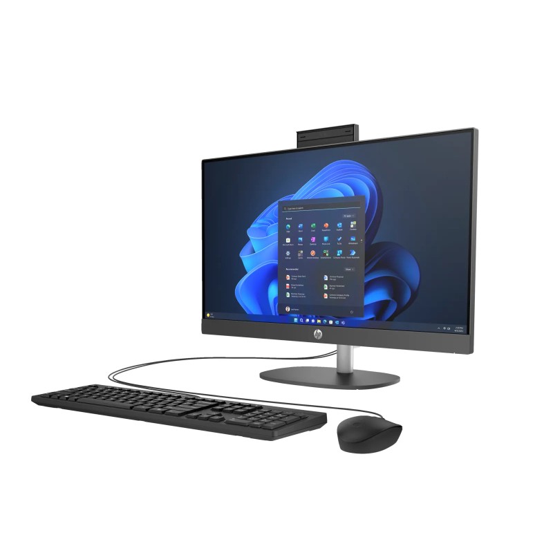 Komputer All in One HP ProOne 240 G10 / 8T2W5ES / Intel i5-13 / 16GB / SSD 1TB / Intel Xe / FullHD / Win 11 Pro / Czarny