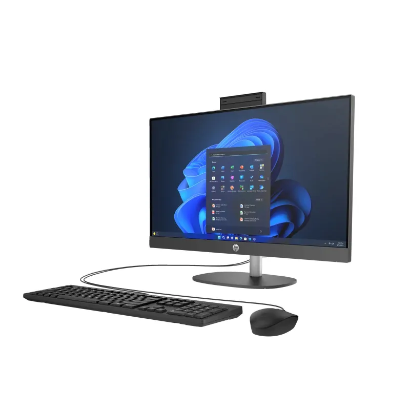 Komputer All in One HP ProOne 240 G10 / 8T2W7ES / Intel i7-13 / 16GB / SSD 512GB / Intel Xe / FullHD / Win 11 Pro / Czarny