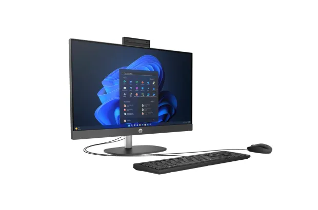Komputer All in One HP ProOne 240 G10 / 8T2W7ES / Intel i7-13 / 32GB / SSD 2TB / Intel Xe / FullHD / Win 11 Pro / Czarny