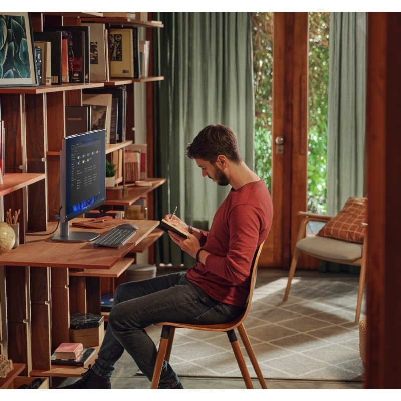 Komputer HP OmniStudio X AiO 27-cs0755ng / AQ5P1EA / Intel Ultra 5 / 16GB / SSD 1TB / Arc / FHD / Win 11 Pro / Dotyk / Srebrny
