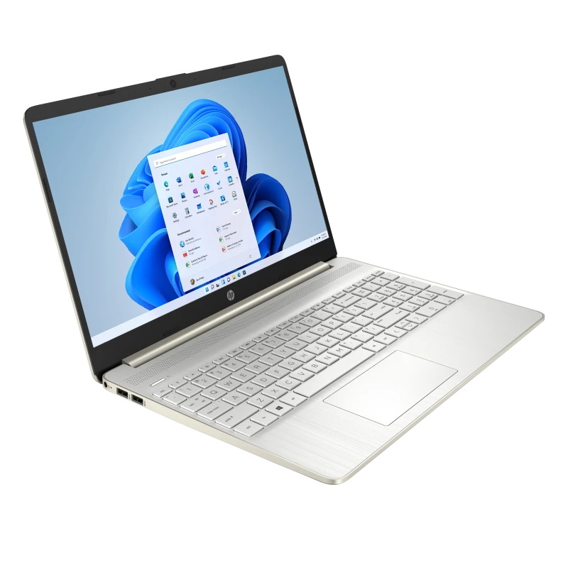 Laptop HP 15-dy2010ds / 3Z3V9UA / Intel Gold 7505 / 16GB / SSD 512GB / Intel UHD / HD / Win 11 / Złoty