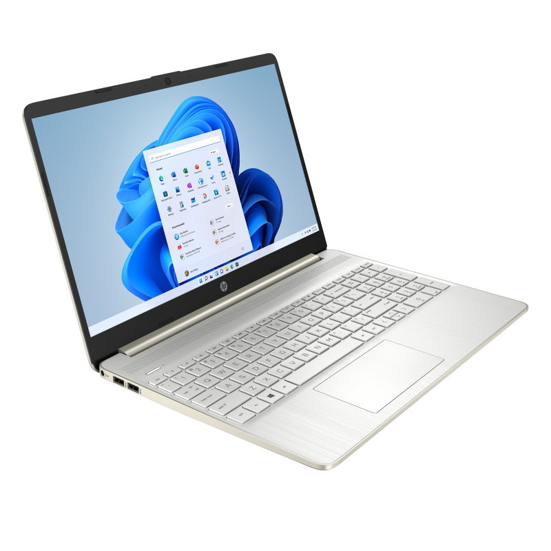 Laptop HP 15-dy0026ds / 43N41UA / Intel N4020 / 16GB / SSD 512GB / Intel UHD / HD / Win 11 / Złoty