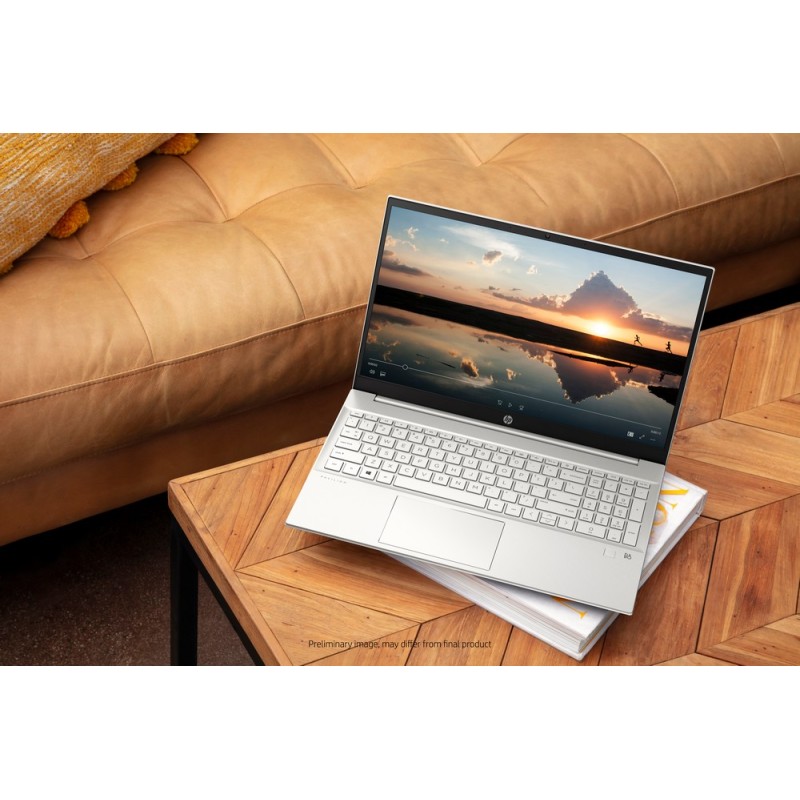 HP Pavilion 15-eh3333nw / 9R3C1EA / AMD Ryzen 5 / 32GB / SSD 1TB / AMD Radeon / FullHD / Win 11 / Srebrny